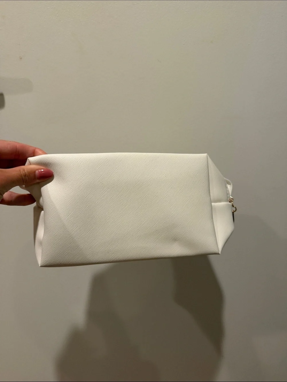 White 'BRIDE' Pearl Embellished Clutch Bag